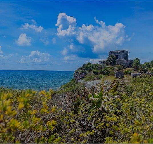 lugares arqueológicos en Puerto Morelos